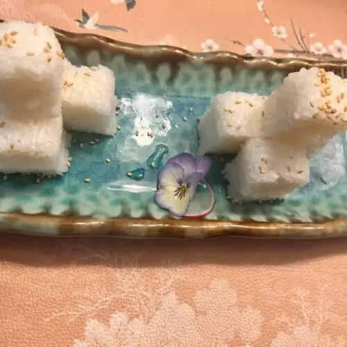 130 Sushi-Reis mit Sesam🌱