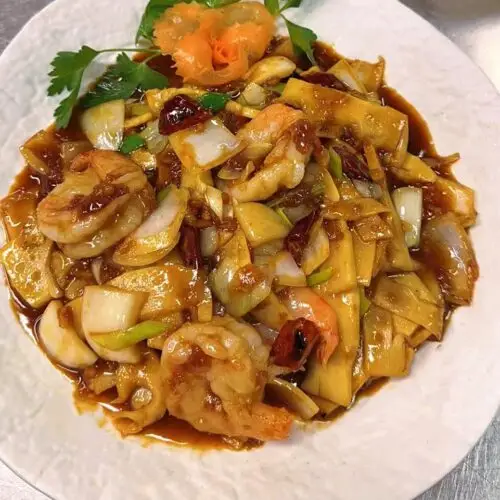 052 Thai Kung Pao-Crevetten 🌶