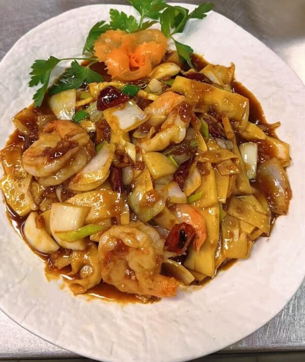 宫保虾仁 052 Thai Kung Pao shrimps 🌶