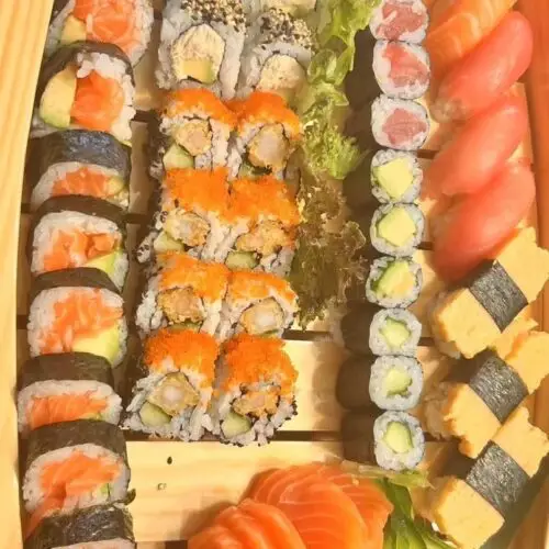 寿司船 JM5 Menü 5 für 4 Personen