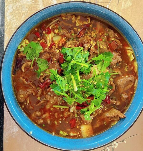 水煮牛肉 (2) 046 Shui Zhu beef slices 🌶 🌶🌶,👍