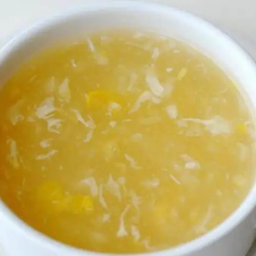 003 Zuckermais-Suppe mit Poulet 👍