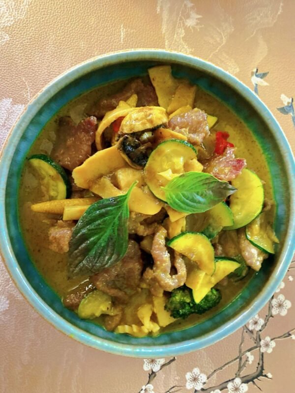 绿咖喱牛肉 044 Green Thai curry with beef🌶 🌶