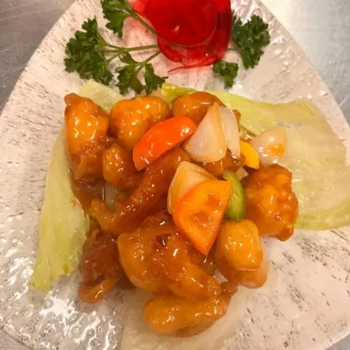 037 Süß-saures Poulet