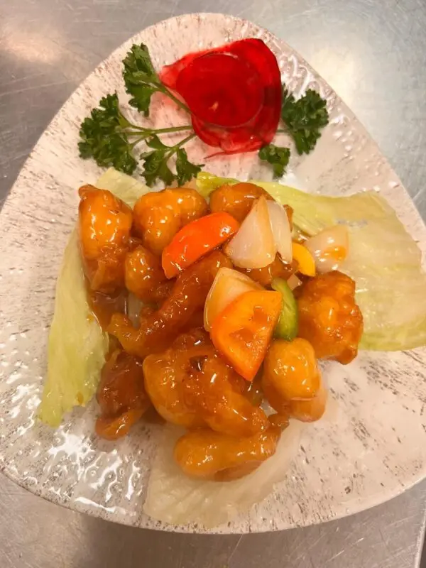 037 Süß-saures Poulet