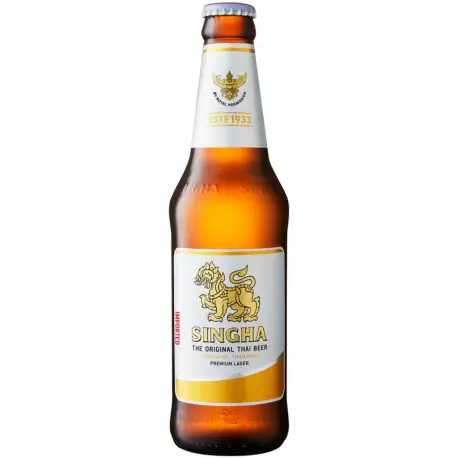 Singha Bier (Thai) 33 cl  (18+)